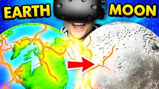 NEW Creating A SECRET CIVILIZATION On The MOON Deisim VR Funny Gameplay [upl. by Eanod]