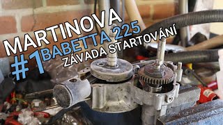 Martinova Babetta 225  1 Závada startování [upl. by Daffie476]