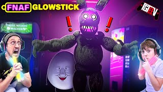 Five Nights at Freddys ProjectGlowstick  ONAF 3 The End of Both Games FGTeeV x2 [upl. by Celestia]