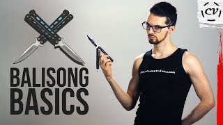 Balisong Basics Tutorial [upl. by Ardnuek]