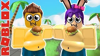 ROBLOX  Somos gordos y pedorros  Eating simulator  CKepu [upl. by Winonah]