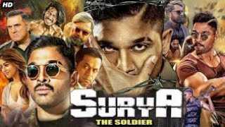 Surya The Soldier  Allu Arjun New Released Movie  South Indian Hindi Dubbed Full Action Movie 2024 [upl. by Khalin]