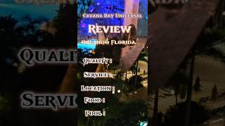 Cavana Bay Universal review florida Universal trip summer [upl. by Aniled]