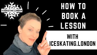 How to book Ice Skating Lessons with us  Lee Valley Ice Centre London England [upl. by Ainnek490]