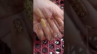 Polka dot nail nailartasmr nailartlovers diynail diynailsathome shortvideo [upl. by Leelah]