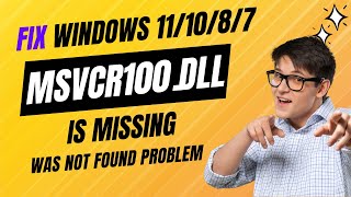 Fix  Windows 111087 MSVCR100 dll Is Missing and Was Not Found Problem  Gateway Solutions [upl. by Aikaj195]