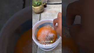 🎃 Como hacer una mascara de CALABAZA para HALLOWEEN 👻🎃 [upl. by Rizas]