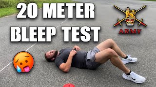 20 Meter Bleep Test  British Army Fitness Assessment  Tips on how to pass [upl. by Eslehc]