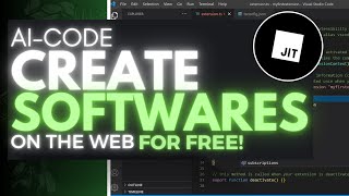 AI Code Create Softwares On The WEB For FREE with AI [upl. by Tavia134]