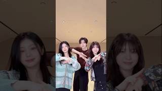 Sunghoon cherish my love challenge with wonhee amp moka enhypen sunghoon illit wonhee moka [upl. by Kaliski]