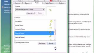 How to Change Your Mouse Pointer in Windows Vista [upl. by Hpsoj369]