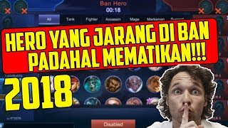 Ayo Rebutan  5 Hero ini Jarang Di Ban Padahal Bisa Bikin Menang  Mobile Legends [upl. by Adan]