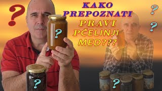 Kako prepoznati pravi med Identify true honey [upl. by Elinet45]