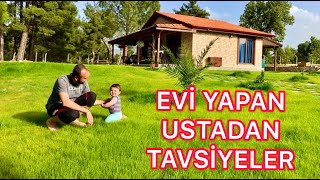 Köydeki Ev ve Havuzumu Yapan Ustadan Köye Yerleşmek İsteyenlere Önemli Arazi ve Ev Tavsiyeleri [upl. by Sivrup326]