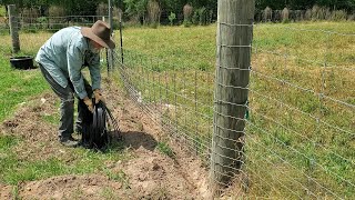 Underground Electric Fence Wire [upl. by Lau]