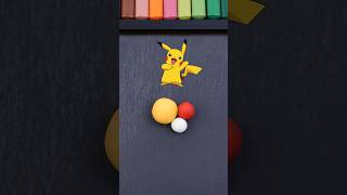 Pika Pika ⚡ pokemon pikachu colormixing artandcraft satisfying [upl. by Naresh]