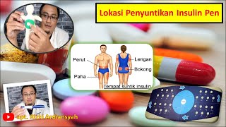 PIO  Lokasi Penyuntikan Insulin Pen [upl. by Keryt]