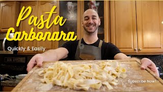 Unbelievable Pasta Carbonara  Full Guide [upl. by Madi]