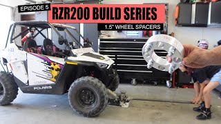 Rzr 200 Spacer install video EPISODE 5 [upl. by Kolnos]