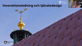 Innovationsledning i förhållande till tjänstedesign  Christine Oljelund [upl. by Naashar]