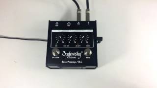 Sadowsky Bass Preamp  DI Review [upl. by Aitel]