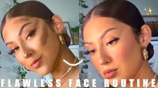 THE PERFECT FLAWLESS BASE ROUTINE FT ALL FENTY BEAUTY [upl. by Conlan]