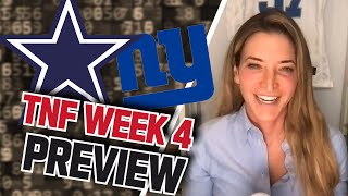 Cowboys vs Giants Thursday Night Football Preview And 5 Under The Radar Scorers For Week 4 [upl. by Thedric]