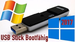 USB Stick Bootfähig machen für Windows 7 8 8 1 und 10  2017 Windows installieren  TheAskarum [upl. by Adlih]