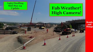 A465 Dualling REALTIME DRIVING Dowlais Top to Hirwaun West  Late May 24 UK Road Construction [upl. by Fachini]