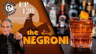 A tale of 2 Negronis  How to make the Negroni cocktail  BAR TALK amp COCKTAILS [upl. by Anor]