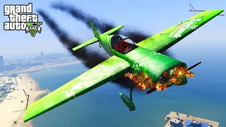 GTA 5  AirplaneHelicopter Crashes Compilation 6 Fails and Epic Moments [upl. by Dre778]