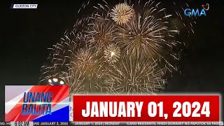 Unang Balita sa Unang Hirit JANUARY 1 2024 HD [upl. by Ainehta683]