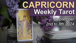 CAPRICORN WEEKLY TAROT READING quotIMPORTANT AGREEMENTquot September 2nd to 8th 2024 weeklytarotreadings [upl. by Anuait370]