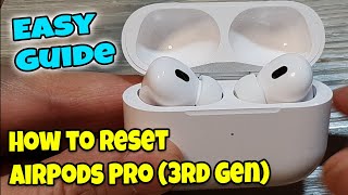 🤔 How to Reset Your AirPods Pro 3rd Gen to Fix Common Issues [upl. by Felicdad]