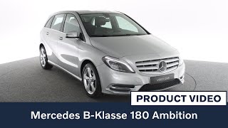 Product Video  Mercedes BKlasse 180 Ambition [upl. by Maude]