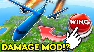 TFS NEW DAMAGE PANEL MOD 😱  Turboprop Flight Simulator [upl. by Nikolos645]