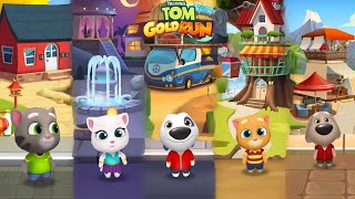 talking Tom gold run level 2 [upl. by Nnylyram]