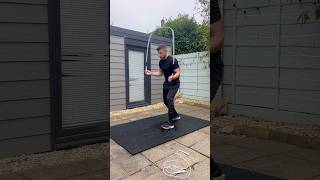 Flexing some new skills 🔥 what do you think 💭 jumprope skipping skippingrope jumpingrope [upl. by Eigger]