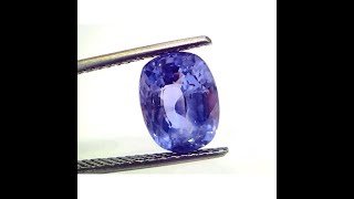 465 Ct Gii Certified Unheated Untreated Natural Ceylon Blue Sapphire By venusjewellerscom [upl. by Ciapha]