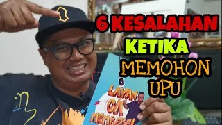 6 KESILAPAN KETIKA MENGISI UPUONLINE [upl. by Tillo]