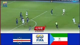 🔴LIVE Cape Verde vs Equatorial Guinea  Full Stream FIFA International Friendly Match2024 [upl. by Helsell]