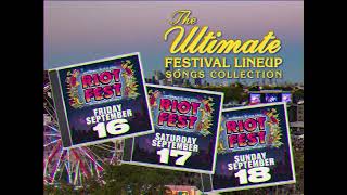 The Ultimate 2022 Riot Fest Lineup Compilation OnSale [upl. by Holman]