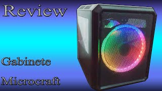 Review  Gabinete Kmex Microcraft [upl. by Adekahs]