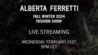 Alberta Ferretti Fall Winter 2024 Show [upl. by Gemmell]