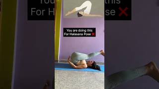 How to do Halasanayoga halasana health fitness youtube ess [upl. by Rip255]