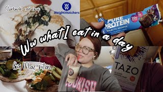 WW  Weight Watchers what i eat in a day 49pts [upl. by Garaway]