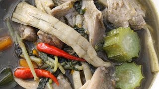 ແກງຫນໍ່ໄມ້ Keng Nor Mai  Laotian Bamboo Shoot Soup in Lao Language  Morgane Recipes [upl. by Tan]