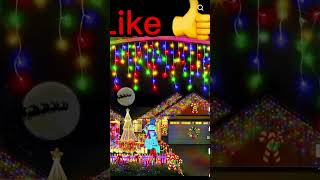 Your Christmas house if you comment below if you have your Christmas decorations up christmasdecor [upl. by Garry]