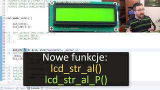 0583 MK LCD HD44780  Biblioteka C  Part 01 [upl. by Zetana]