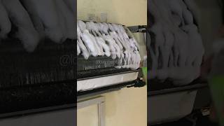 Air Conditioner Cleaning acservice airconcleaning evaporatorcoil coilcleaner HVAC shorts [upl. by Arahsal]